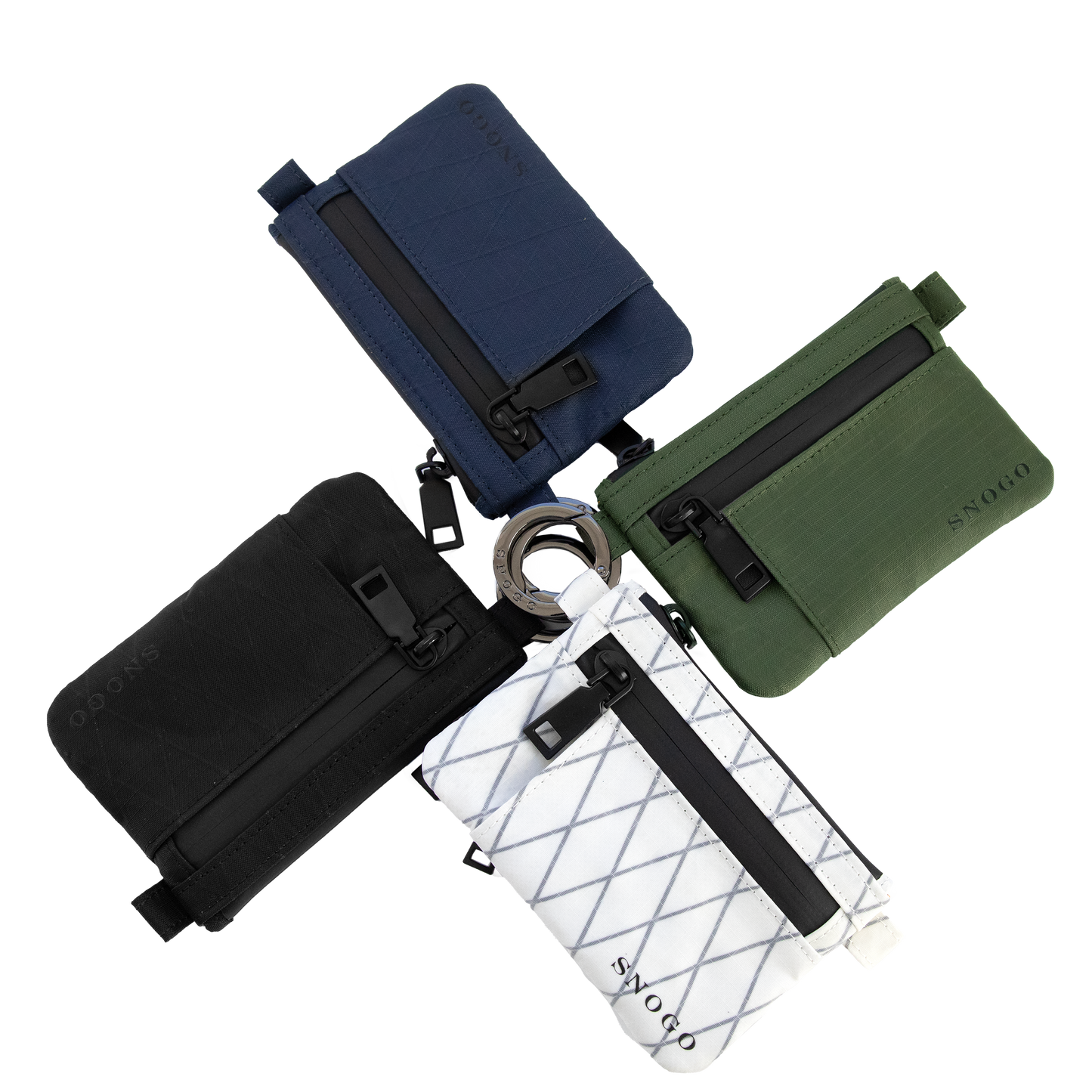 Snogo EDC 7-Pocket Purse Wallet with Keyring