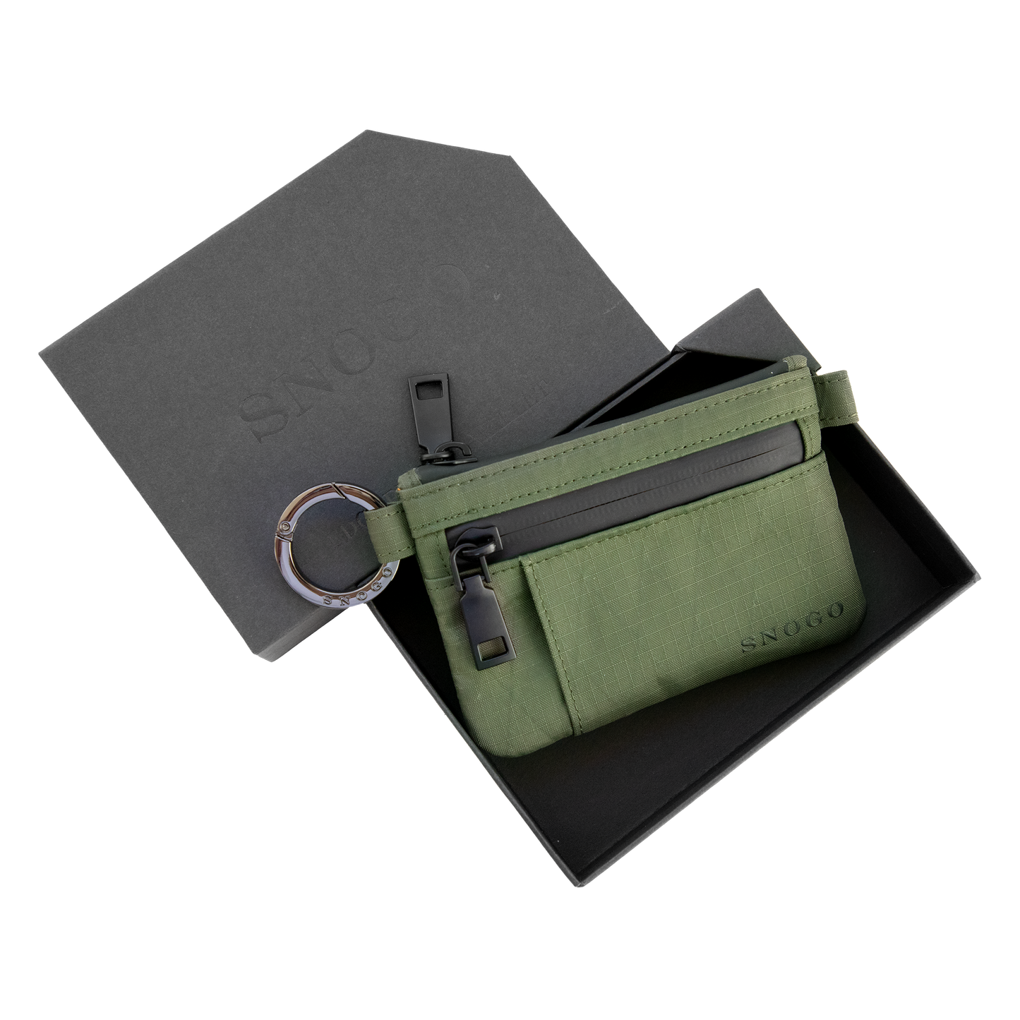 Snogo EDC 7-Pocket Purse Wallet with Keyring