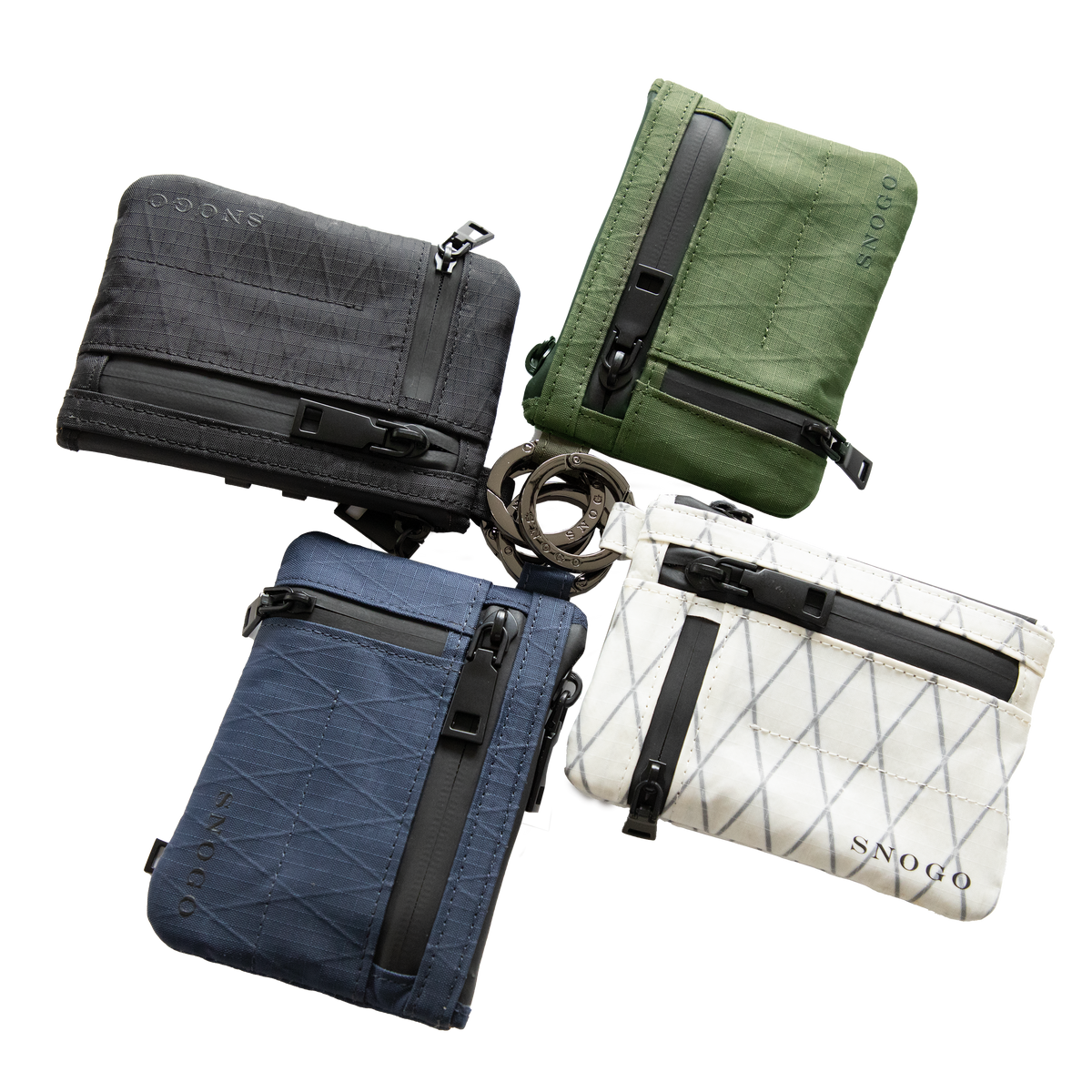 EDC Attaché 7-Pocket Belt Clip Wallet with Keyring