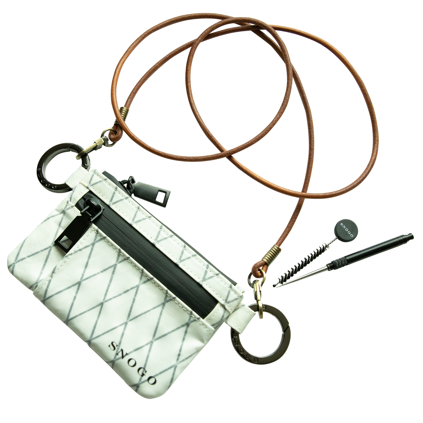 Clean & Carry Attache' Purse Wallet with Powder Prowler