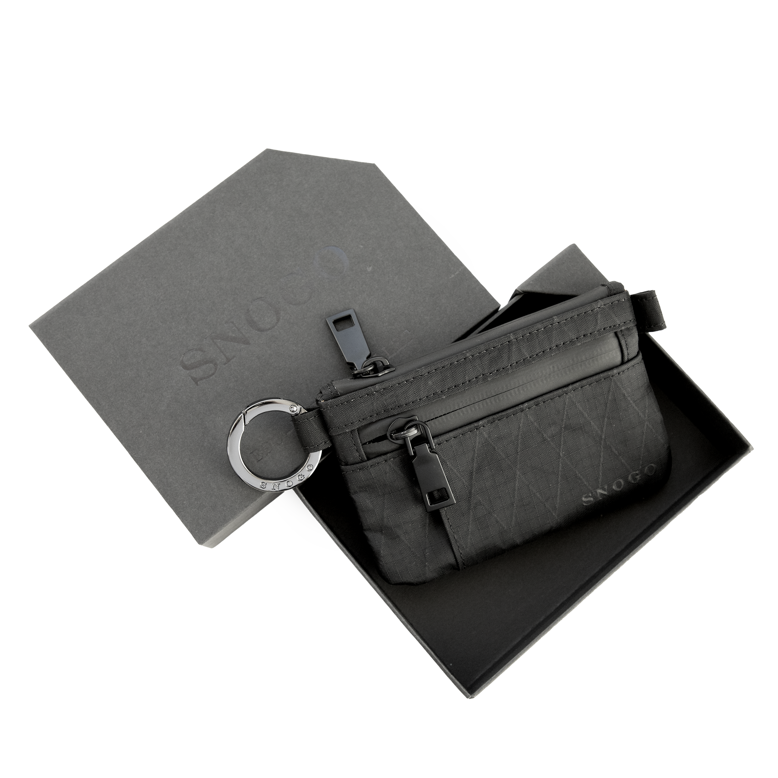 Snogo EDC 7-Pocket Purse Wallet with Keyring