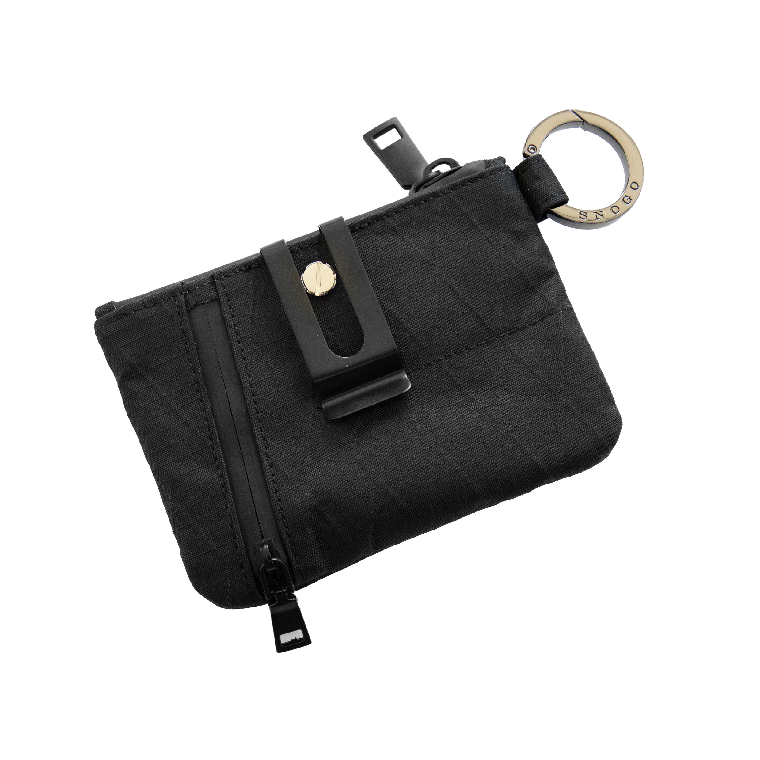 Snogo EDC Attaché 7-Pocket Belt Clip Wallet with Keyring