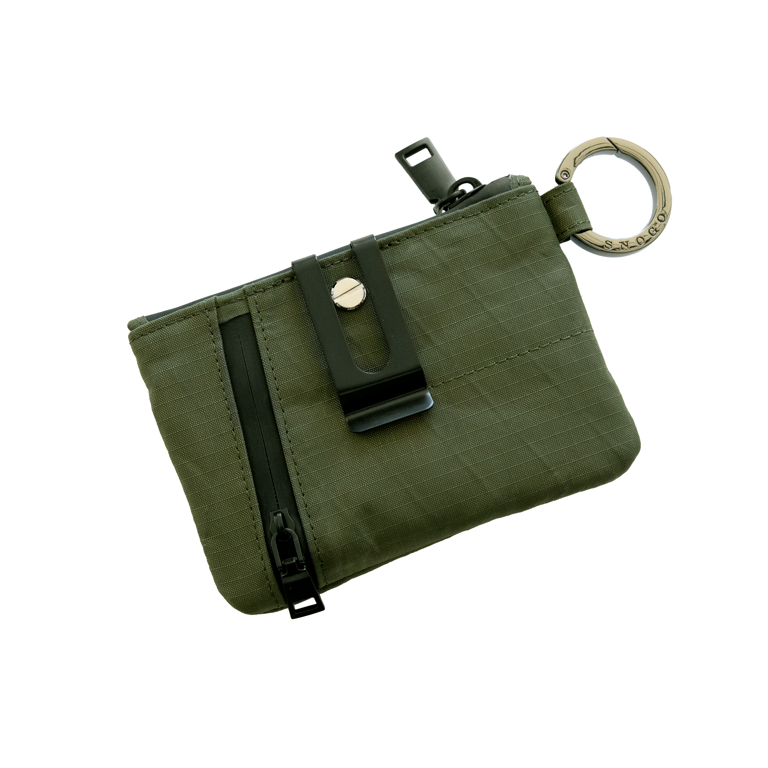 Snogo EDC Attaché 7-Pocket Belt Clip Wallet with Keyring