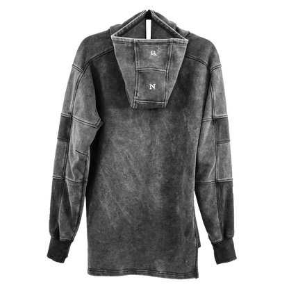 Heavyweight Hoodie - Mineral Wash Charcoal Gray