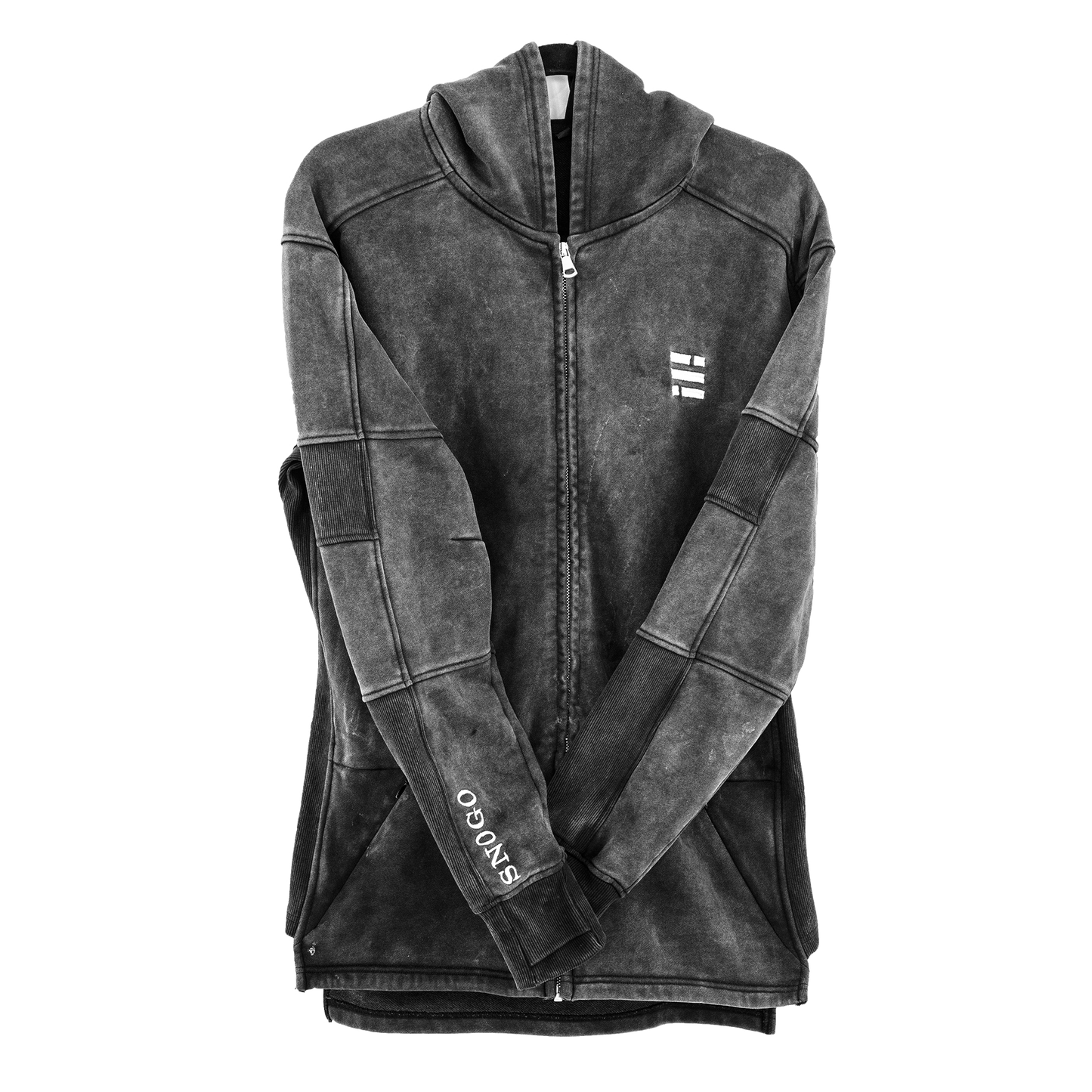 Heavyweight Hoodie - Mineral Wash Charcoal Gray