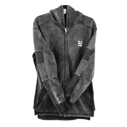 Heavyweight Hoodie - Mineral Wash Charcoal Gray