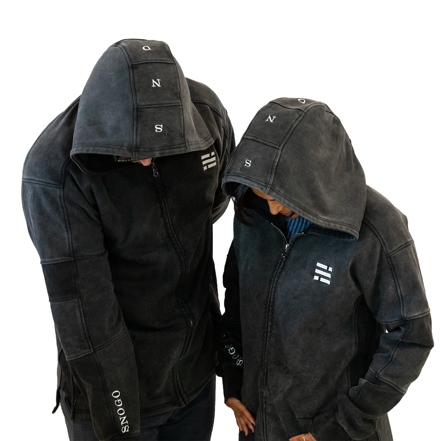 Heavyweight Hoodie - Mineral Wash Charcoal Gray