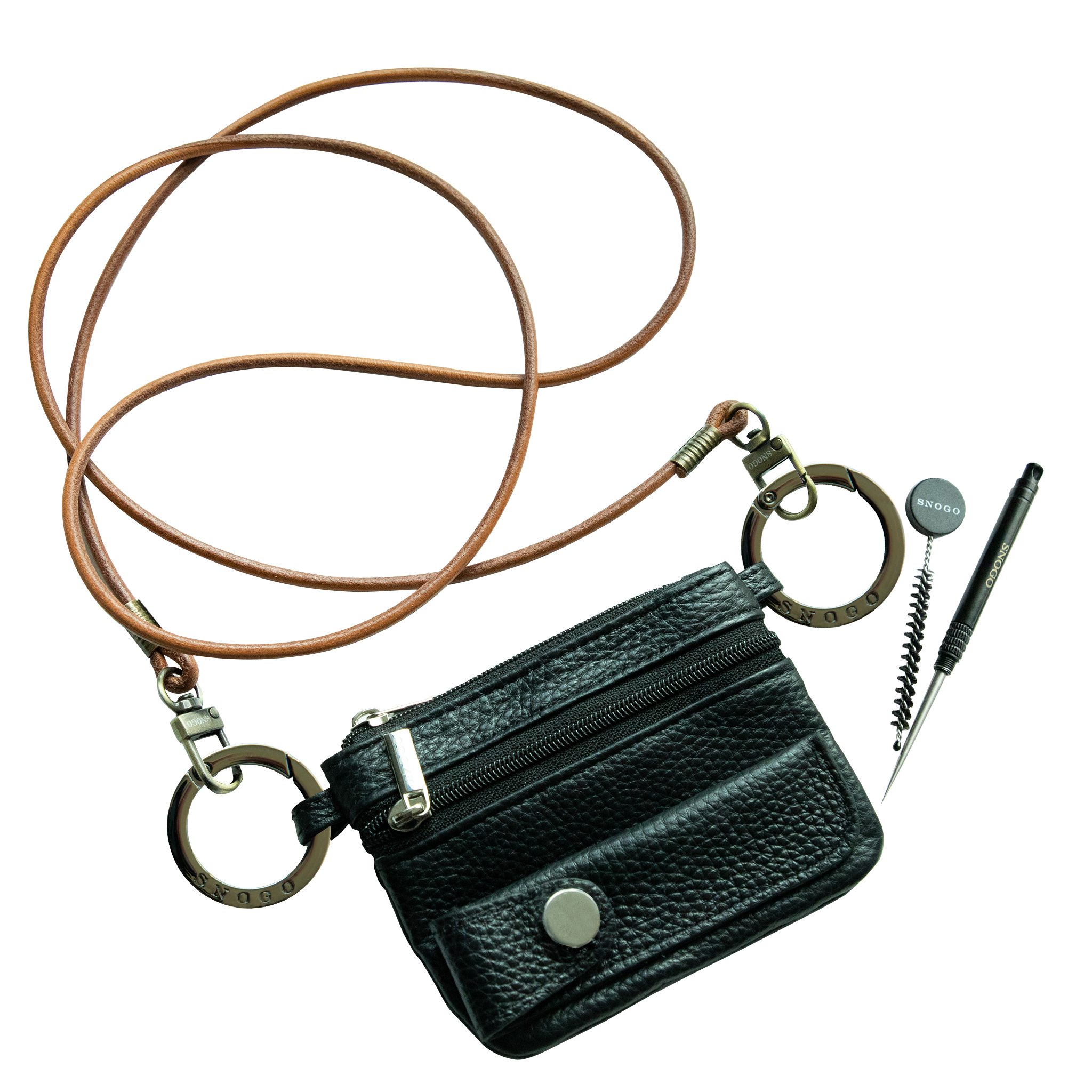 Clean & Carry Litichi Wallet Strap with Gunk Gobin