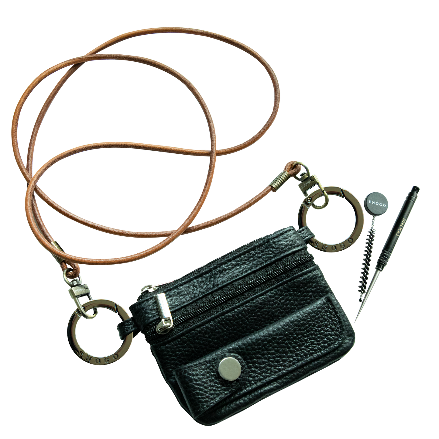 Clean & Carry Litichi Wallet Strap with Powder Prowler