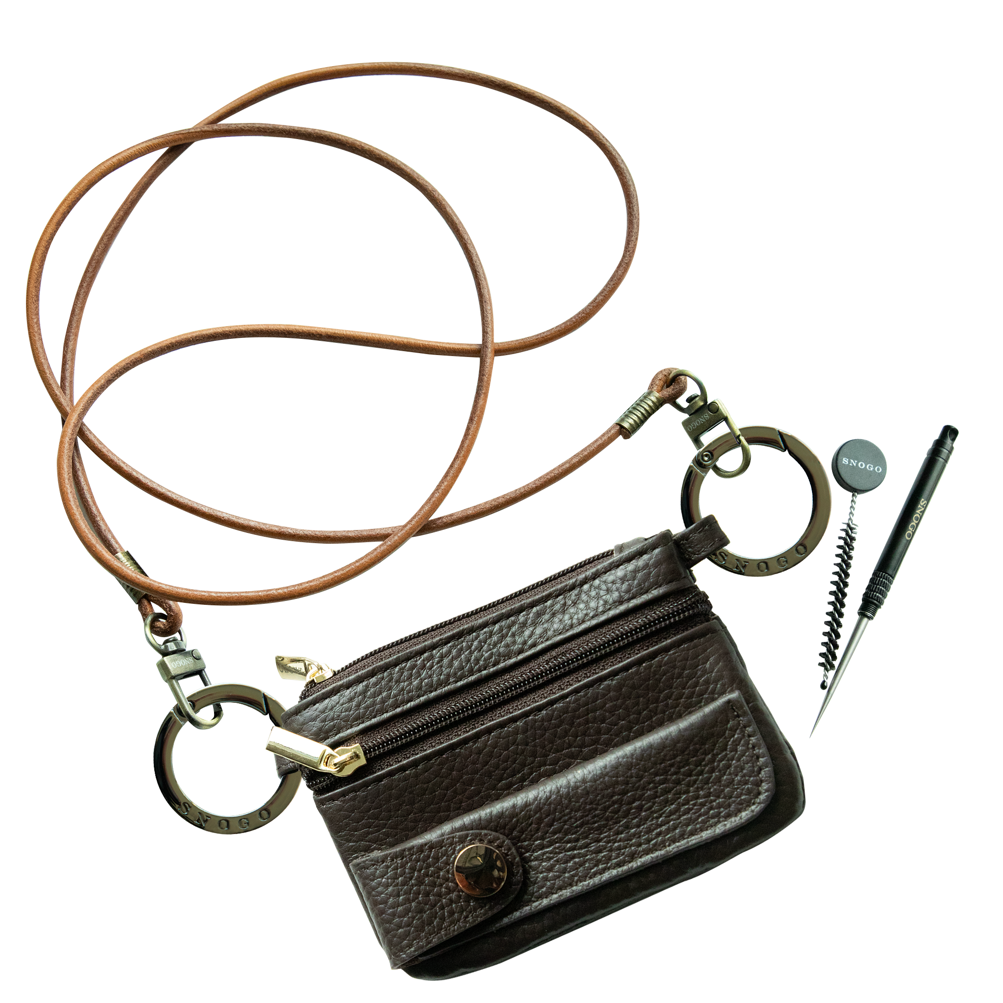 Clean & Carry Litichi Wallet Strap with Gunk Gobin